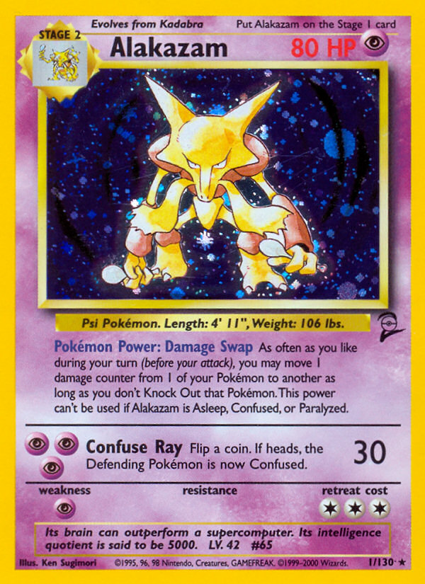 Alakazam (1 130) [Base Set 2] Cheap