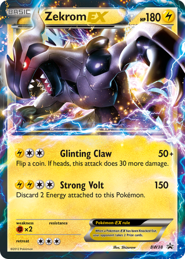 Zekrom EX (BW38) [Black & White: Black Star Promos] For Cheap